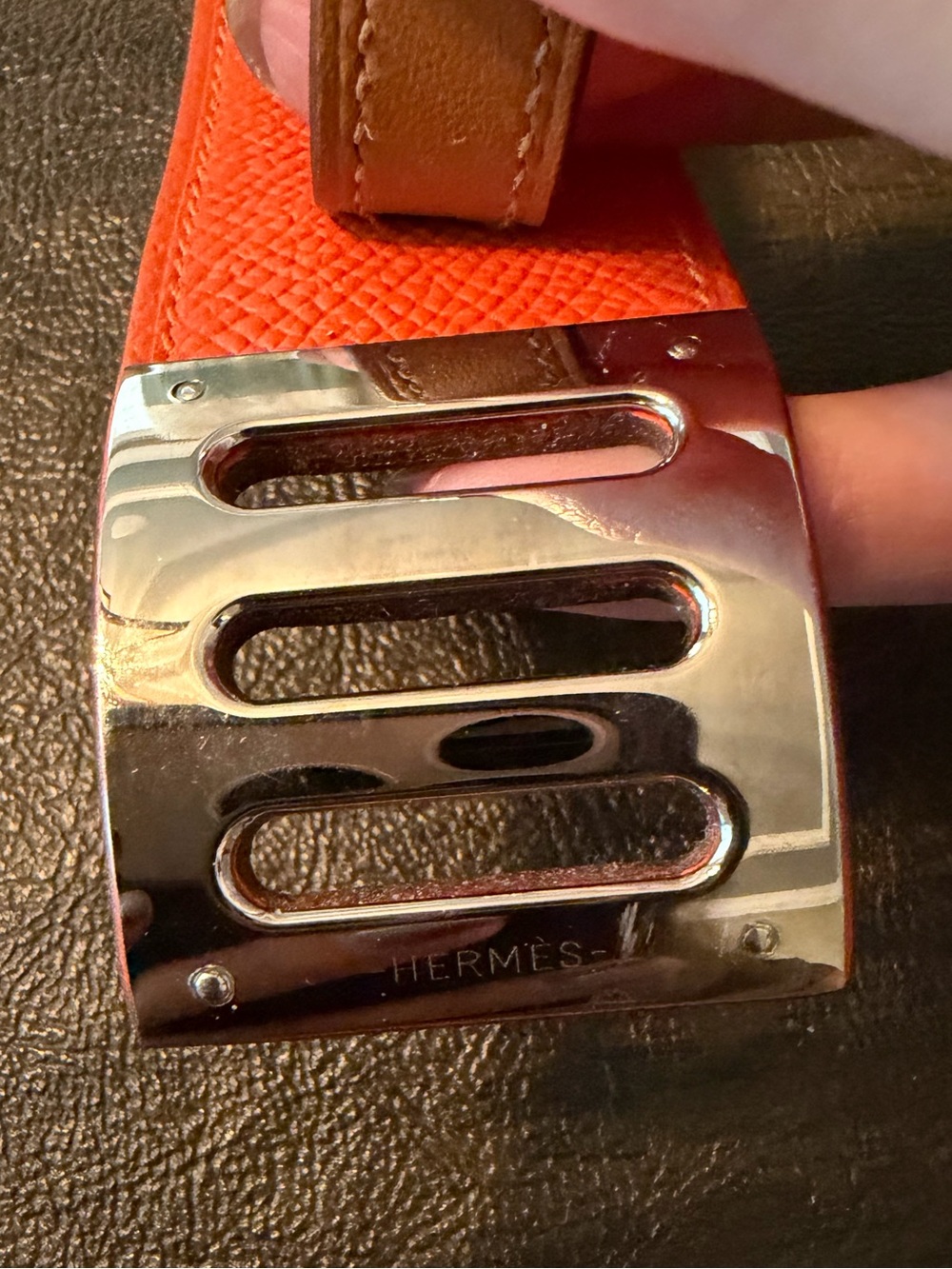 Hermes Leather Bracelet - Picture 6 of 8